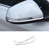 Rear View Side Door Mirror Strip Trim Fit For BMW X1 F48 2016- ABS Chrome