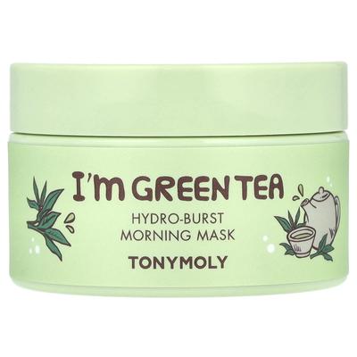 TonyMoly, I'm Green Tea, утренняя маска красоты Hydro-Burst, 100 г (3,52 унции)