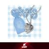 Официальный первый мини-альбом Hearts2Hearts 'FOCUS' (Версия медальона-сердечка) - Романтическое Дебютное Издание