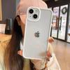Роскошный мягкий акриловый прозрачный чехол для телефона iPhone 15 14 11 12 13 Pro Max XS Max X XR 7 8 Plus SE 2020 6 6S Sierra Blue, чехлы