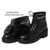 Женские зимние ботинки на платформе, новые, из натуральной кожи, большой размер 41, 42, 43, женские ботильоны, шерстяные, теплые, нескользящие, женские ботинки