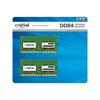 Crucial CFD Sales Crucial by Micron Laptop Memory 8GB X 2 260pin Lifetime Warranty Compatibility Guaranteed PC4-19200 (DDR4-2400) W4N2400CM-8G