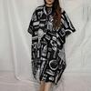 Salon Barber Cape Vintage Breathable Non-Sticky Cape Hair Fabric Professional Dustproof Anti-stick Hair Cutting Salon