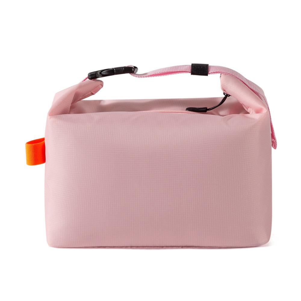 Portable Oxford Cloth Lunch Box Bag Large Capacity Waterproof Insulated Tote Bag Thickened with Handle Food Thermal Handbag