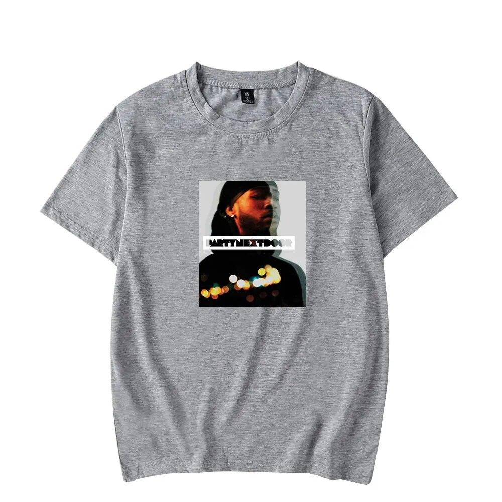 Футболка PartyNextDoor, женская футболка унисекс с круглым вырезом и коротким рукавом, повседневная уличная одежда, летние топы унисекс