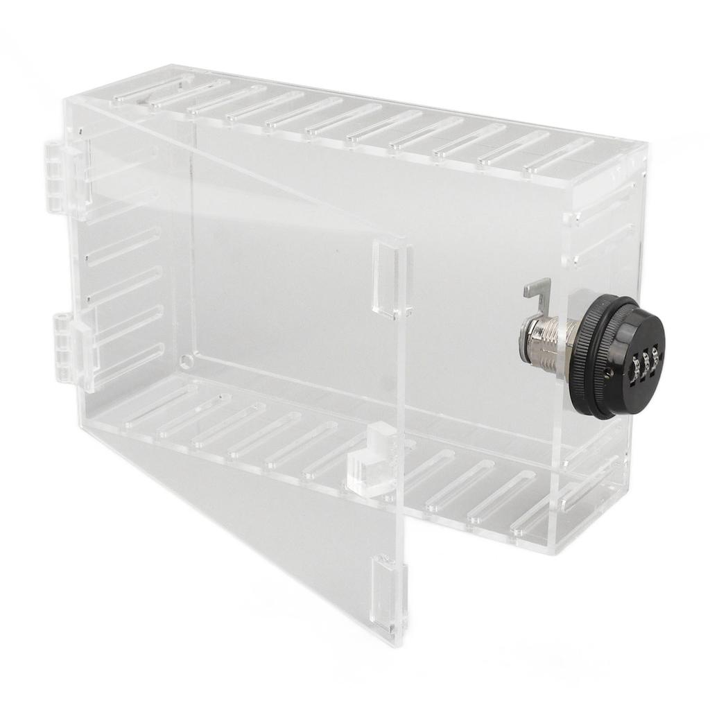 Thermostat Lock Box Universal Large Transparent Thermostat Protective Guard for Thermostat On Wall
