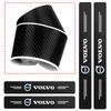 4PCS Carbon Fiber Car Sticker Auto Door Threshold Waterproof stickers For VOLVO RDESIGN T6 AWD S40 S60 S90 V40 V50 V60 V70