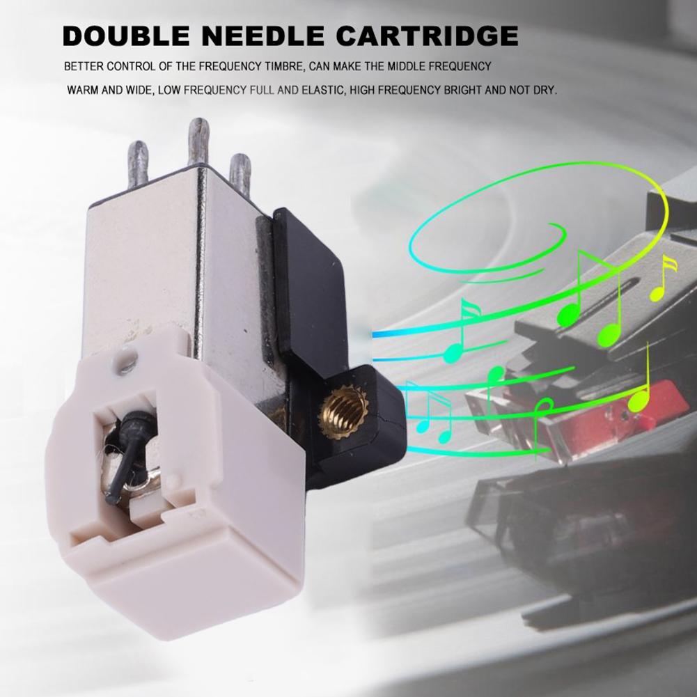 AT-3600/AT-91/AT-91R Moving Magnet Turntable Cartridge Replacement Moving Magnetic Stylus Machine for Turntable Record Player