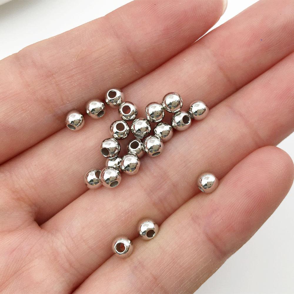 «Набор для самостоятельного изготовления бижутерии 2000 года.: Круглые перфорированные пластиковые бусины CCB для браслетов"