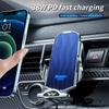 38w Pd Fast Charger Magnetic Wireless Charge Car Mount For Iphone 13 12 11 Smart Sensor Phone Charger Universal For Phones Stand