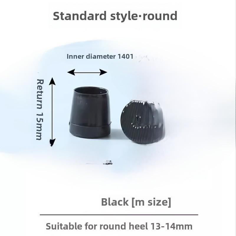 Silent Anti-Slip Stiletto Heel Protectors: Mute, Wear-Resistant Pads for Women's High Heels