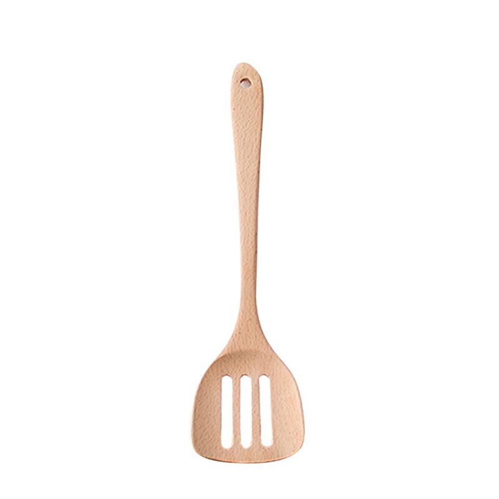 30/35cm Stirring Cookware Wok Shovels Cooking Tool Kitchen Utensil Wooden Spatula Shovel Turner