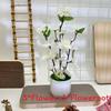 Artificial Peach Blossom Plant With Realistic Craftsmanship For Wedding Decor And Photography