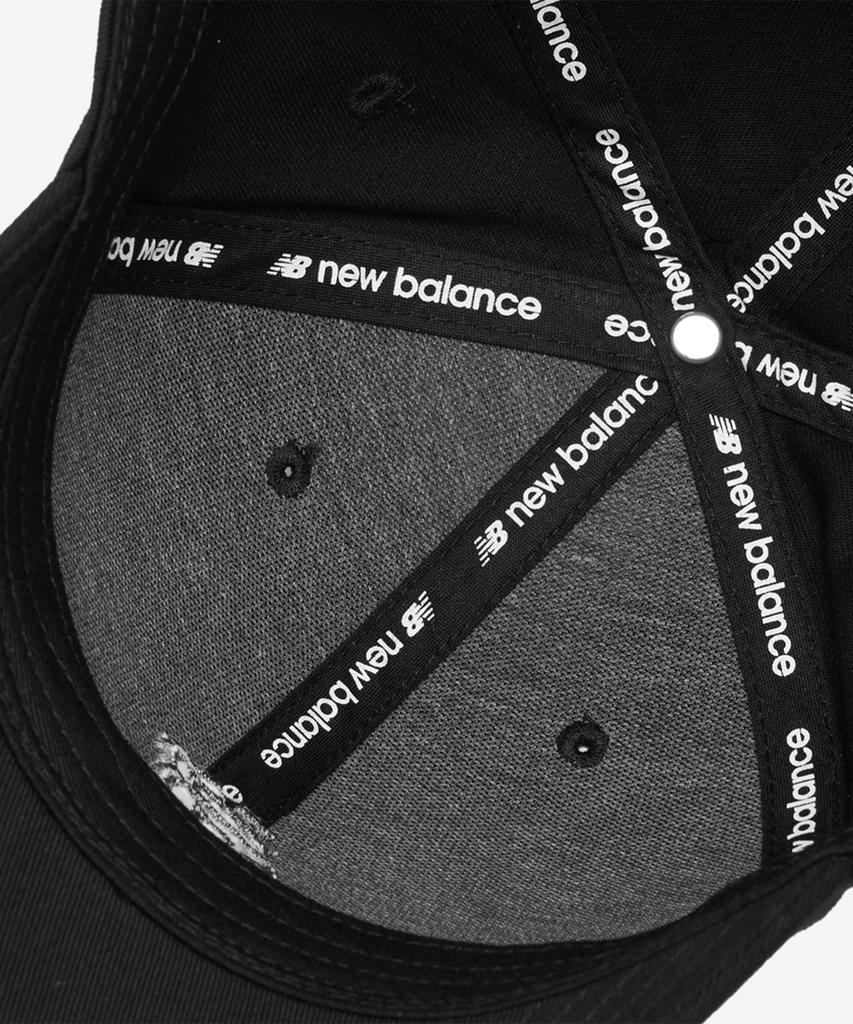 Кепка-бейсболка New Balance Nbgdgf1101 / Структурированная бейсболка с логотипом (черный)