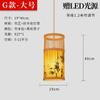 Bamboo Chandelier Chinese Style Tea Room  Hotel Living Room New Chinese Style Lantern Hot Pot Restaurant Restaurant Bamboo Lamps