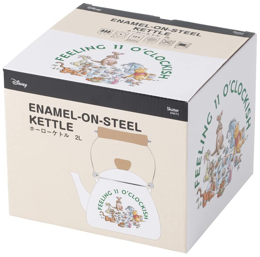 Skater Эмалированный чайник 2 л Disney Винни Пух ENKT2-A