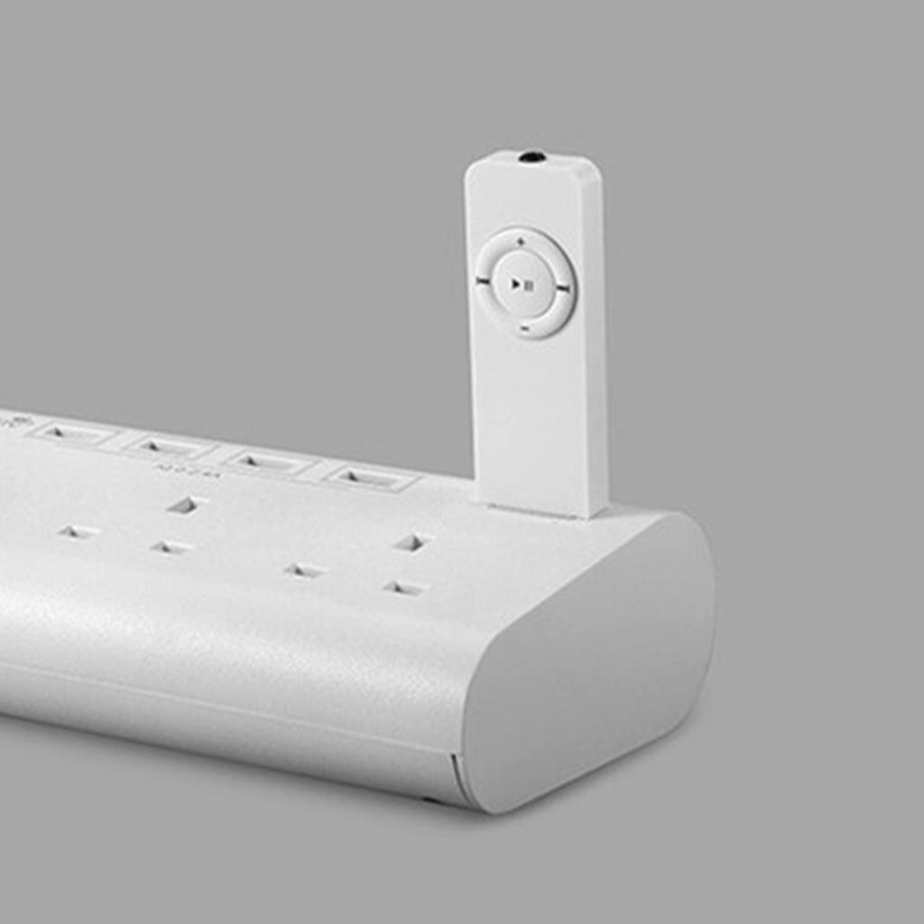 USB MP3-плеер с возможностью подзарядки карт памяти, портативный карманный музыкальный плеер для дома и путешествий, белый