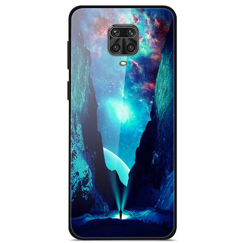 Закаленное Стекло Чехол Для Xiaomi Redmi Note 9S Чехол Мягкий Бампер Жесткий Стеклянный Чехол Для Xiaomi Redmi Note 9 S 9S Pro Max Чехол Для Телефона