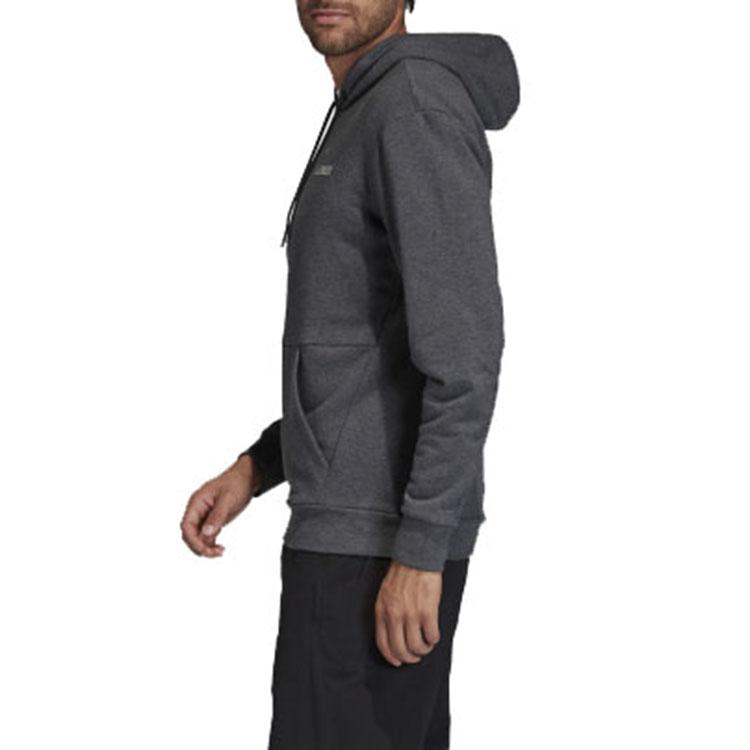 Adidas Пуловер с капюшоном с логотипом Terrex, мужская верхняя одежда, серый FJ5039