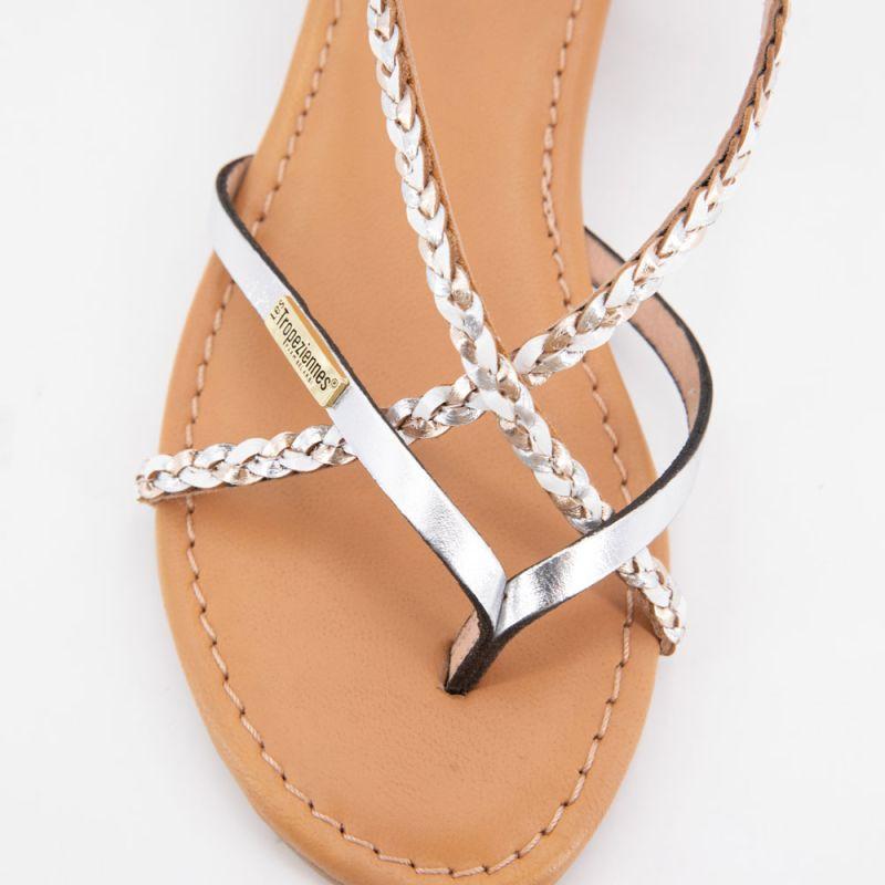 Сандалии Homatres из белого золота для женщин LES TROPEZIENNES BY M.BELARBI