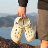 Hole Shoes Men's Summer 2025 New Outer Wear Non-slip Soft-soled Beach Bag Head Sports Coconut Sandals