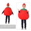 Performance Stage Children Cosplay Costume Pumpkin Cloak Kids Performance Suit Girl