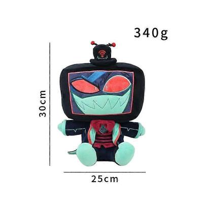 Плюшевая игрушка Vox TV Демон Адский Отель Мягкая кукла Супермягкий короткий плюш Наполнитель из ПП хлопка Аниме подарок