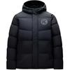Basketball Series Warm Water-Resistant Letter Pattern Down Jacket Men Outerwear Basic-Black 152511905S-4