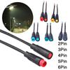 Accessories For Ebike Bafang Base Connector 2/3/4/5/6Pin Cable Display Pin Waterproof Connector