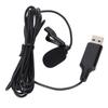 Нагрудный микрофон Портативный проводной мини-нагрудный микрофон с USB-интерфейсом для камер мобильных телефонов