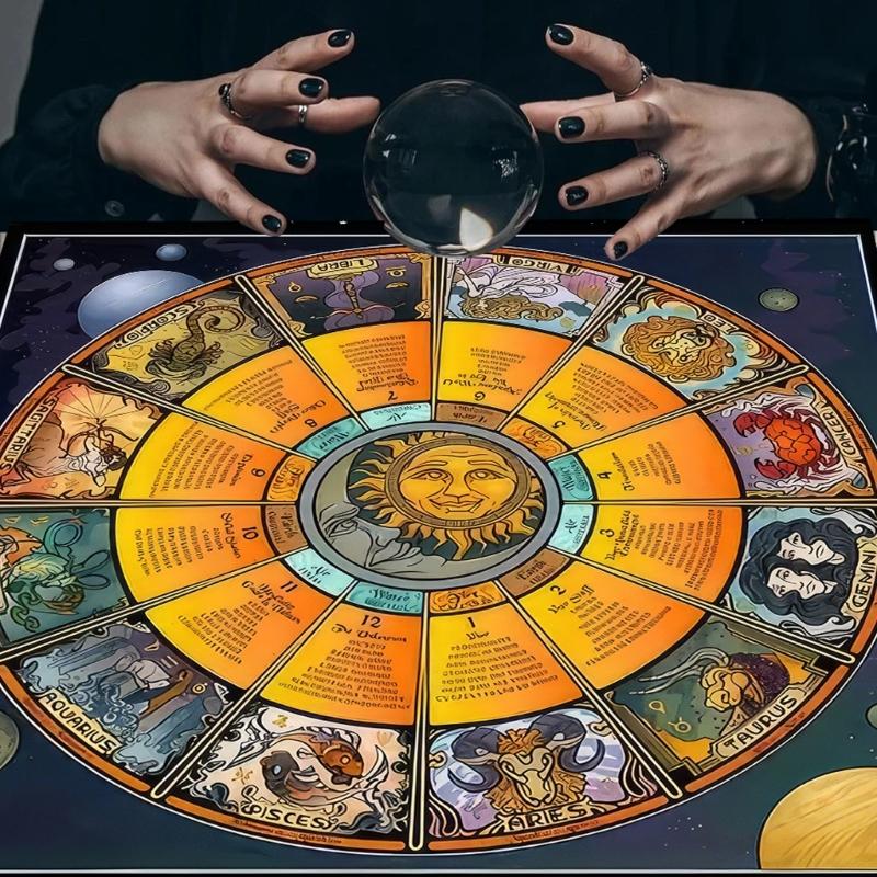 Созвездия Узор Астрология Скатерть Таро Гадания Скатерть Алтари Ткань Гадания Настольная игра Аксессуар