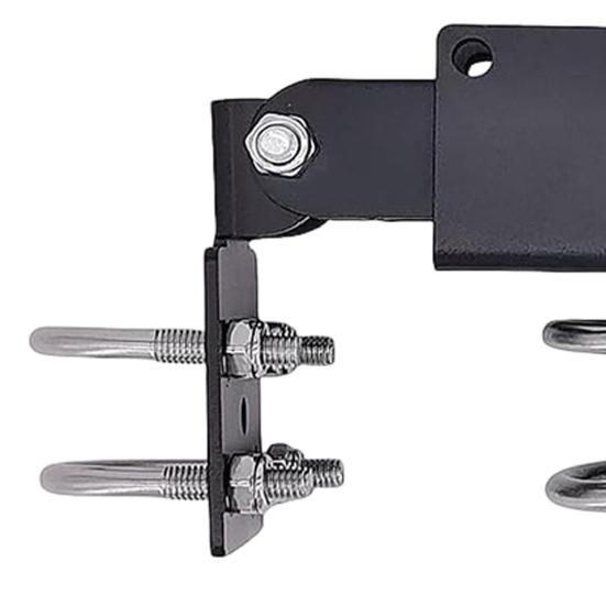 Защелка для двойных ворот ограждения, защелка для ворот из звеньев цепи, для рамы ворот 1-3/8 дюйма, стальная, устойчивая к погодным условиям, надежная защелка для металлических двойных ворот