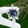 Friendship Day Deal 925 Silver Oval Sodalite Gemstone Wedding Pendant Jewelry