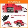 Premium Metal Automatic Crawler Car Winch For 1/10 Rc Truck Trx-4 Axial Scx10 D90