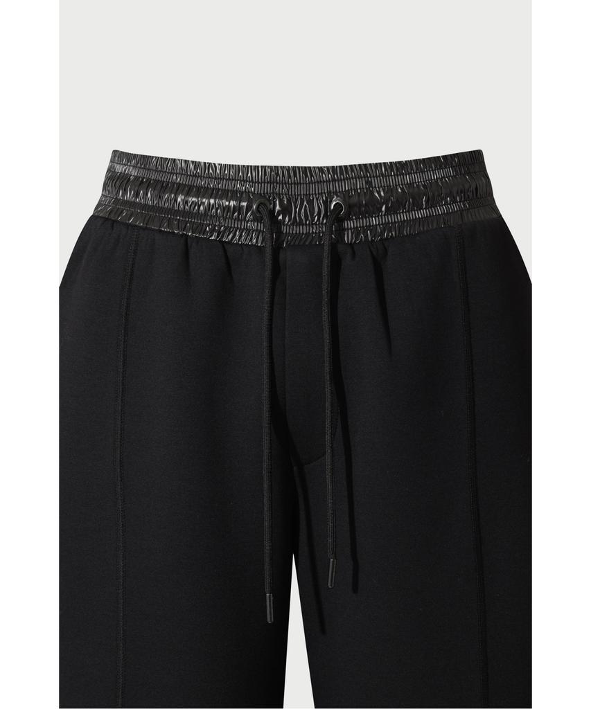 IRO Vague Cushion Fabric Wide Straight Fit Pants Iqpas26903Bkx