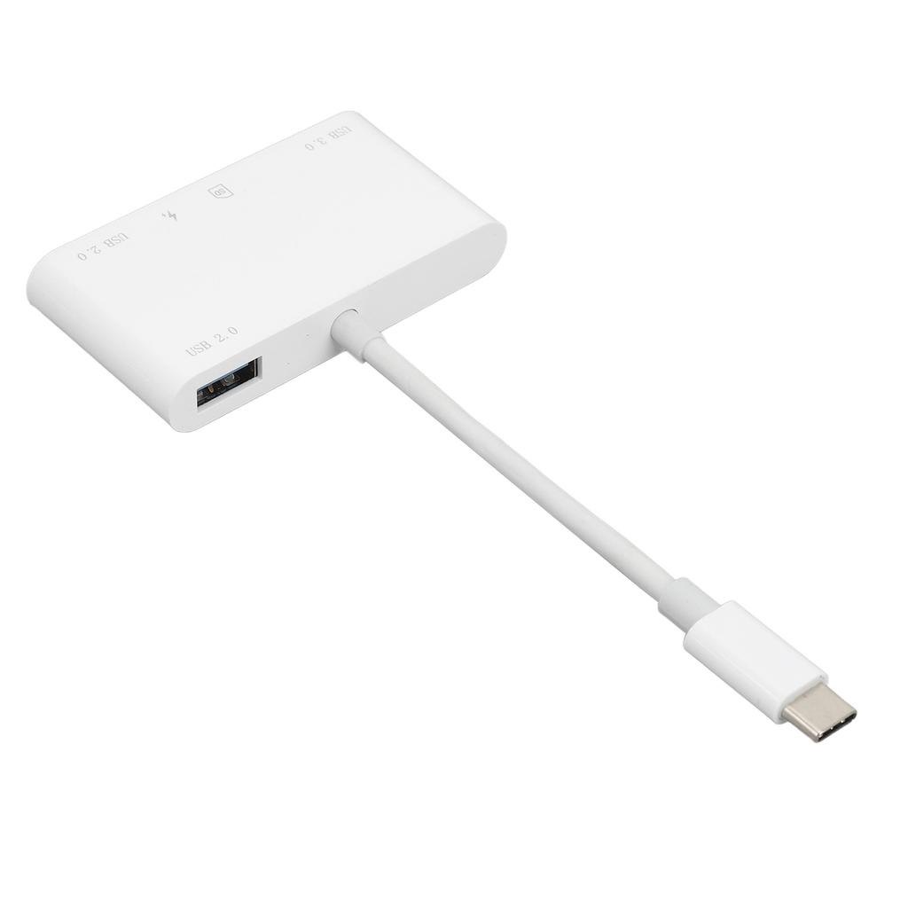 Картридер 6 в 1, Plug and Play, высокоскоростной USB C адаптер для карт памяти для смарт-камер, телефонов, ноутбуков