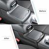 Central Cup Holder Frame Trim Decor Cover For Dodge Charger 2011-23 Carbon Fiber