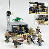 1605A-1605F Military Operation Command Center Defense Bunker Building Block Model Toy