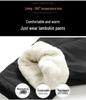 Smart USB Heated Ten-Zone Fleece-Lined Cotton Pants for Men and Women