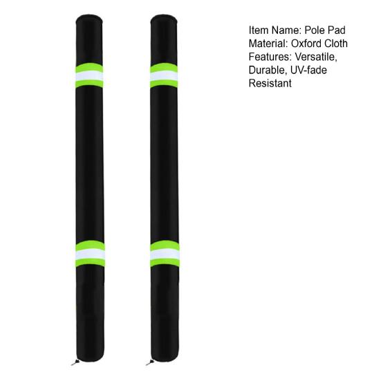 2 шт. Чехол для направляющей стойки лодочного прицепа 36 дюймов, устойчивый к УФ-излучению, лодочный прицеп