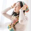 5-strand Milk Cotton Segment Dyed Rainbow Cotton Hand Woven Wool Scarf Pillow Blanket Material Wool