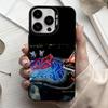 Theatrical Band P-Panic-C At The Disco Phone Case For iPhone17,16,15,14,13,12,11 Plus,Pro Max Black Candy silver phone case