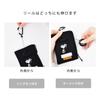 Pass Case Commuter Reel Key Case Accessory Case for Commuting to Cute Black [Marimo Craft] Women, Men, School, Travel, Adults, Students, Children,