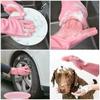 Silicone Kitchen Cleaning Gloves Thicken Dish Washing Gloves Portable Dishwashing Cleaning Gloves