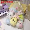 Bag Cartoon A Of Rabbit Plush Toys Containing 9 Dolls Cute Girl Present Birthday
