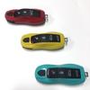 Подходящий комплект чехлов для ключей для моделей Porsche: Макан, Кайенна, 911, Панамера, 718 (3 куска)