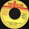 7inch Record BARBARA JONES - A Long And Lasting Love NONE Top Rank Jamaica Reggae, Ska & Dub Used
