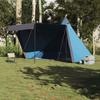 VidaXL Family Tent Teepee 8 Person Blue Waterproof, Tent, Camping Shelter, Garden Shelter, Camping Tent 4009446