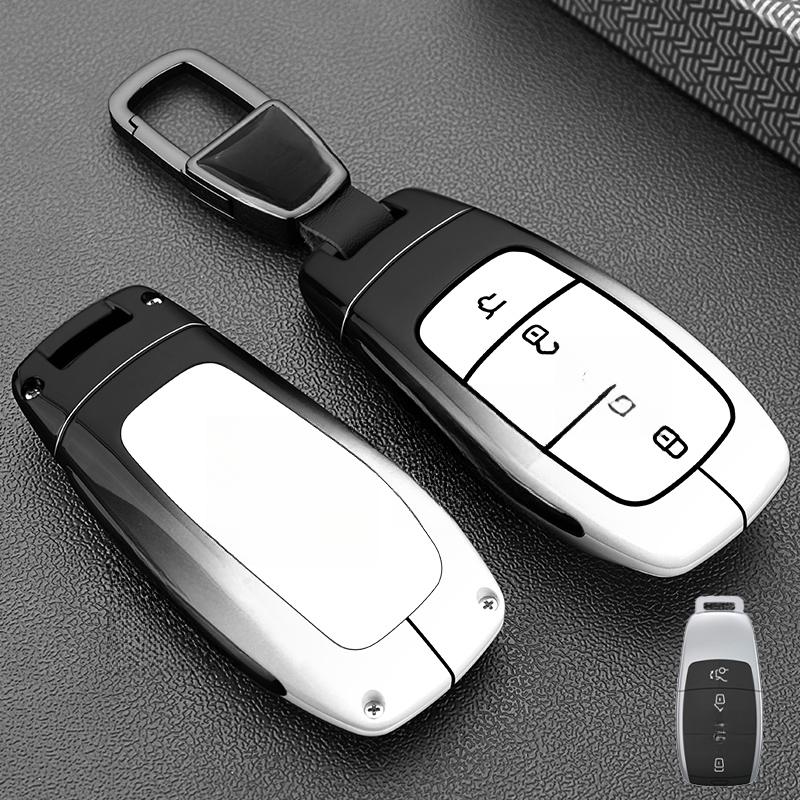 Чехол-оболочка для корпуса автомобильного ключа для Mercedes Benz C E S Класса GLC W206 W223 W214 E300 C260 C300 S450 S500 S400 Аксессуары для брелока