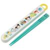 Chopsticks and Chopstick Case Set, Sliding, 16.5cm, Tsum Tsum Sketch Disney, Made In Japan, ABS2AM